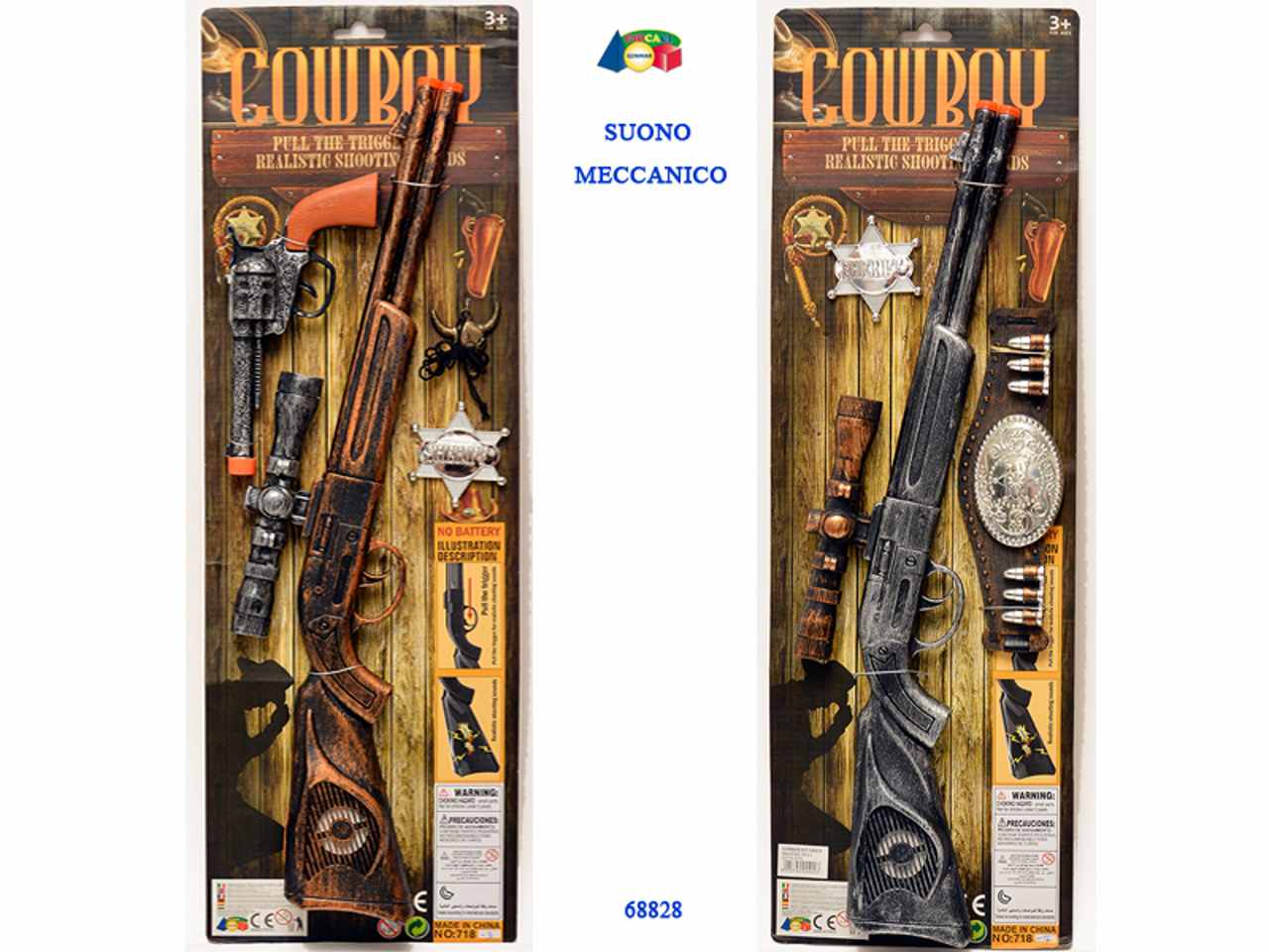 Set cowboy c/fucile suono meccan.68828