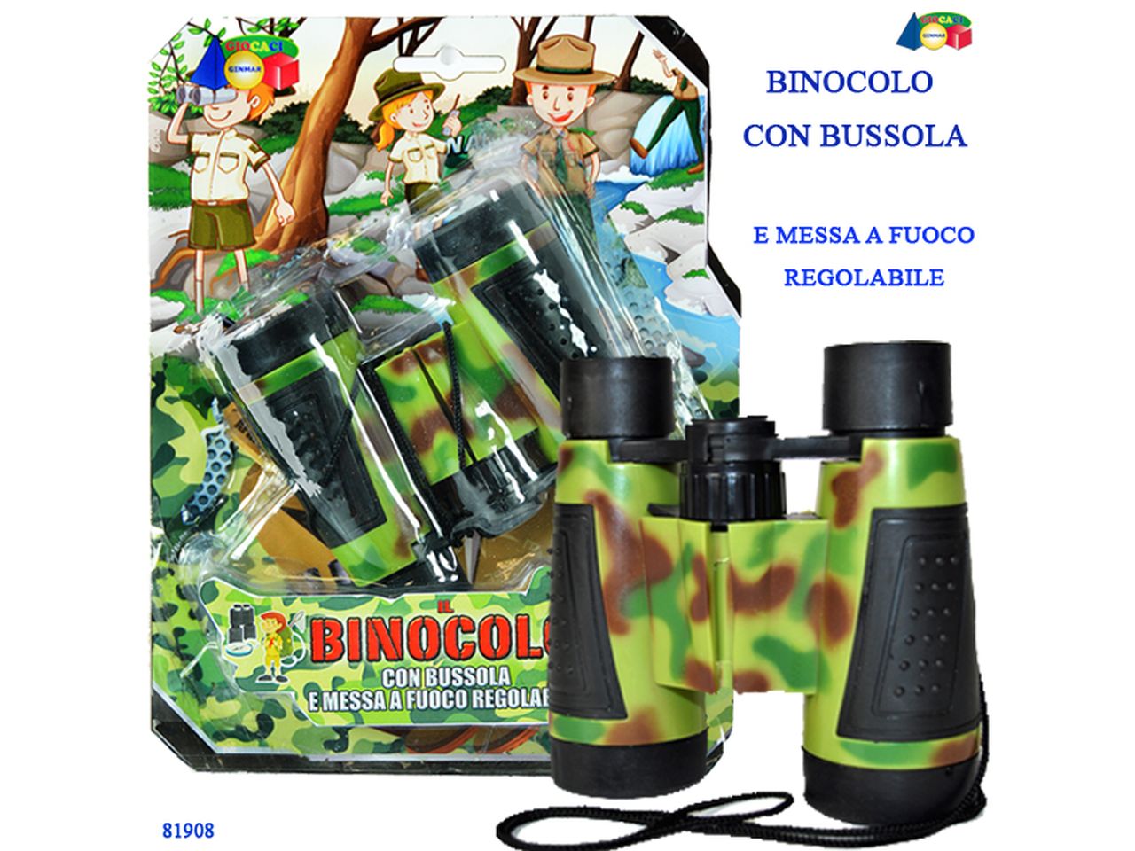 Binocolo c/bussola 81908