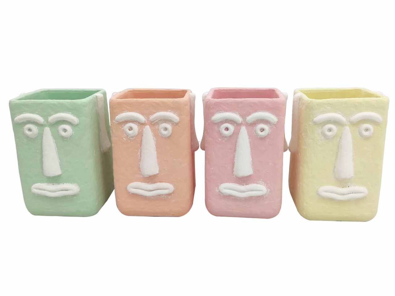 Vaso faccina alto h21cm 47142