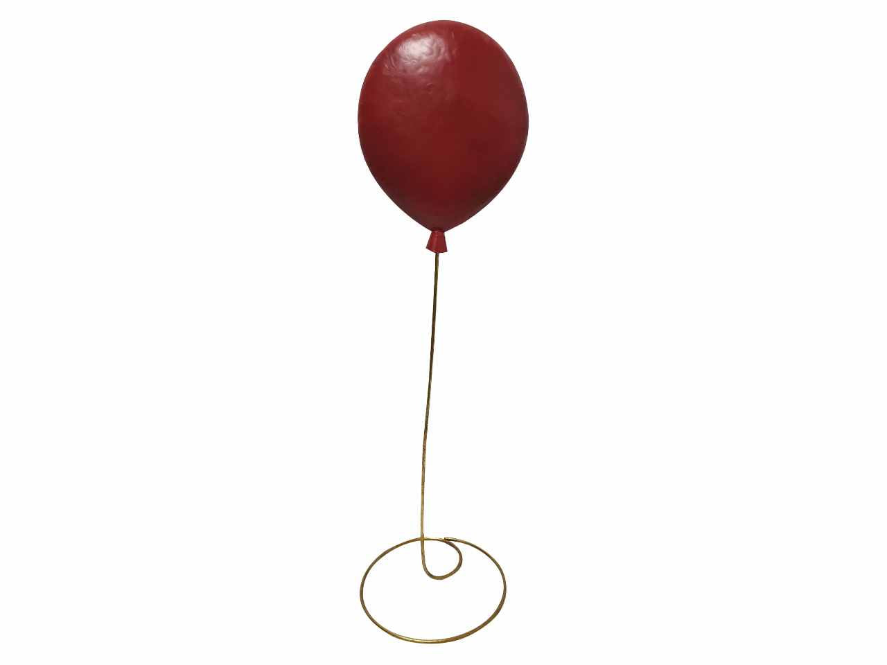 Palloncino piatto h80 rosso e0113.71r