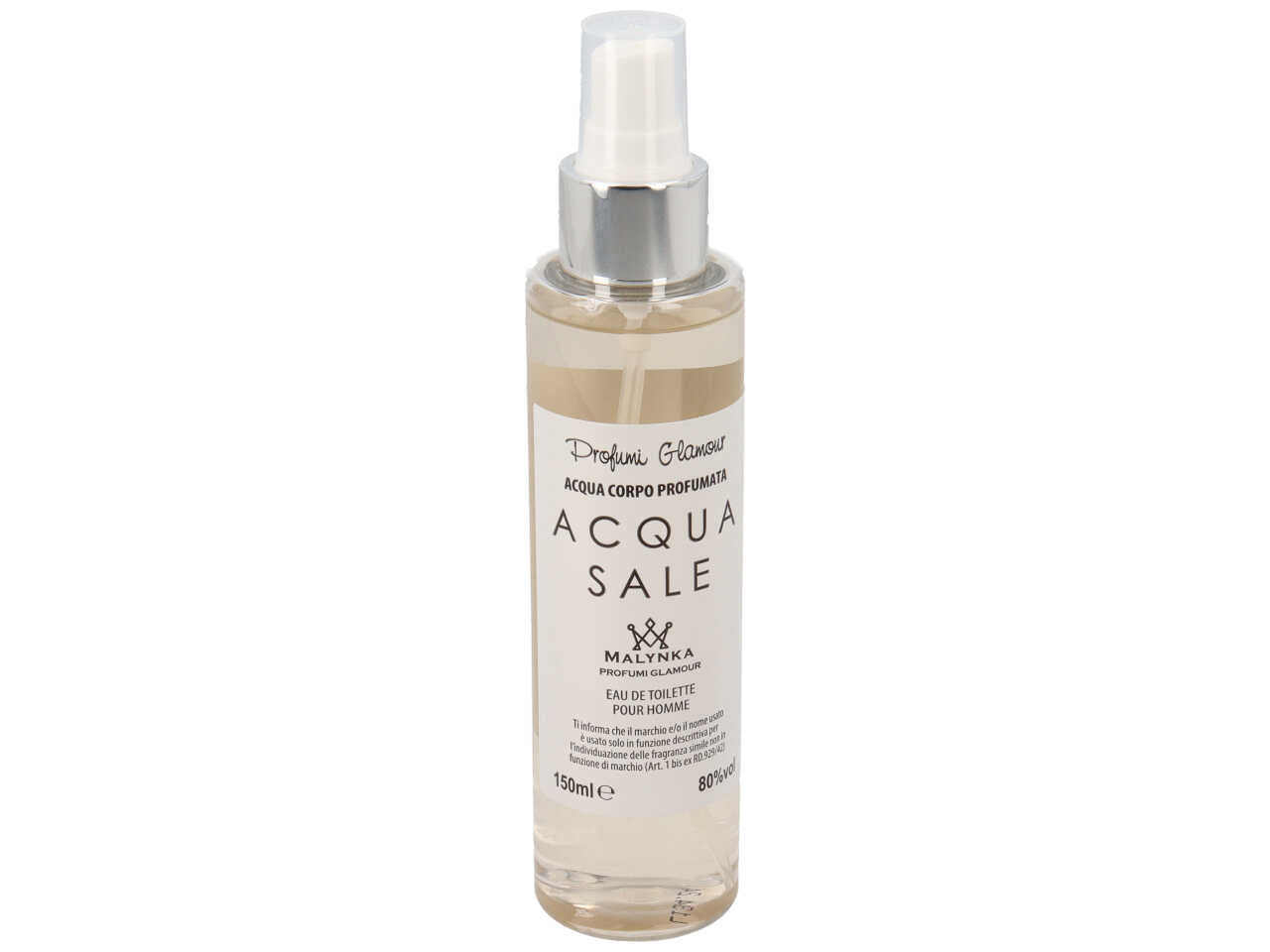 Acqua profumata 150ml unisex acqua sale