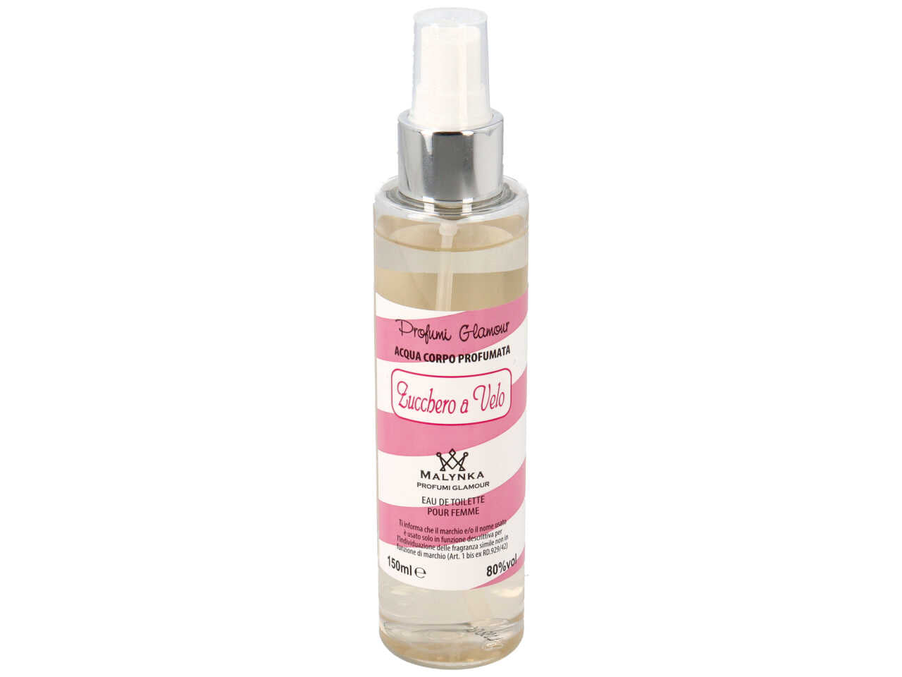 Acqua profumata 150ml donna zucchero a velo