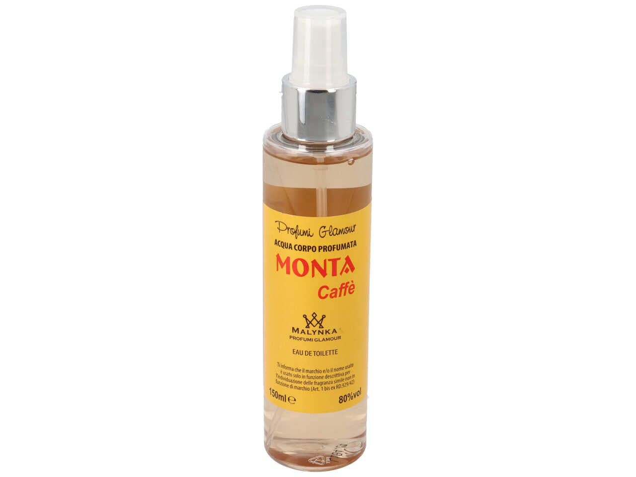 Acqua profumata 150ml unisex monta caffe'