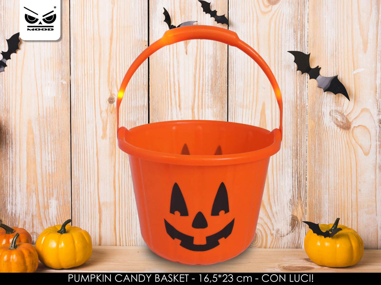Cestino caramelle zucca