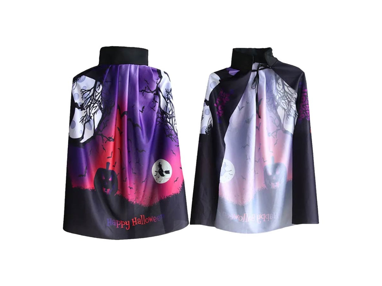 Mantello e cappello halloween dark bambino