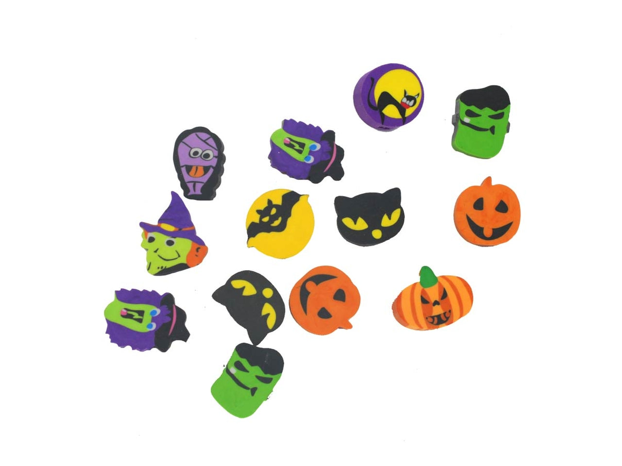 Gommine halloween set da 12 gommine