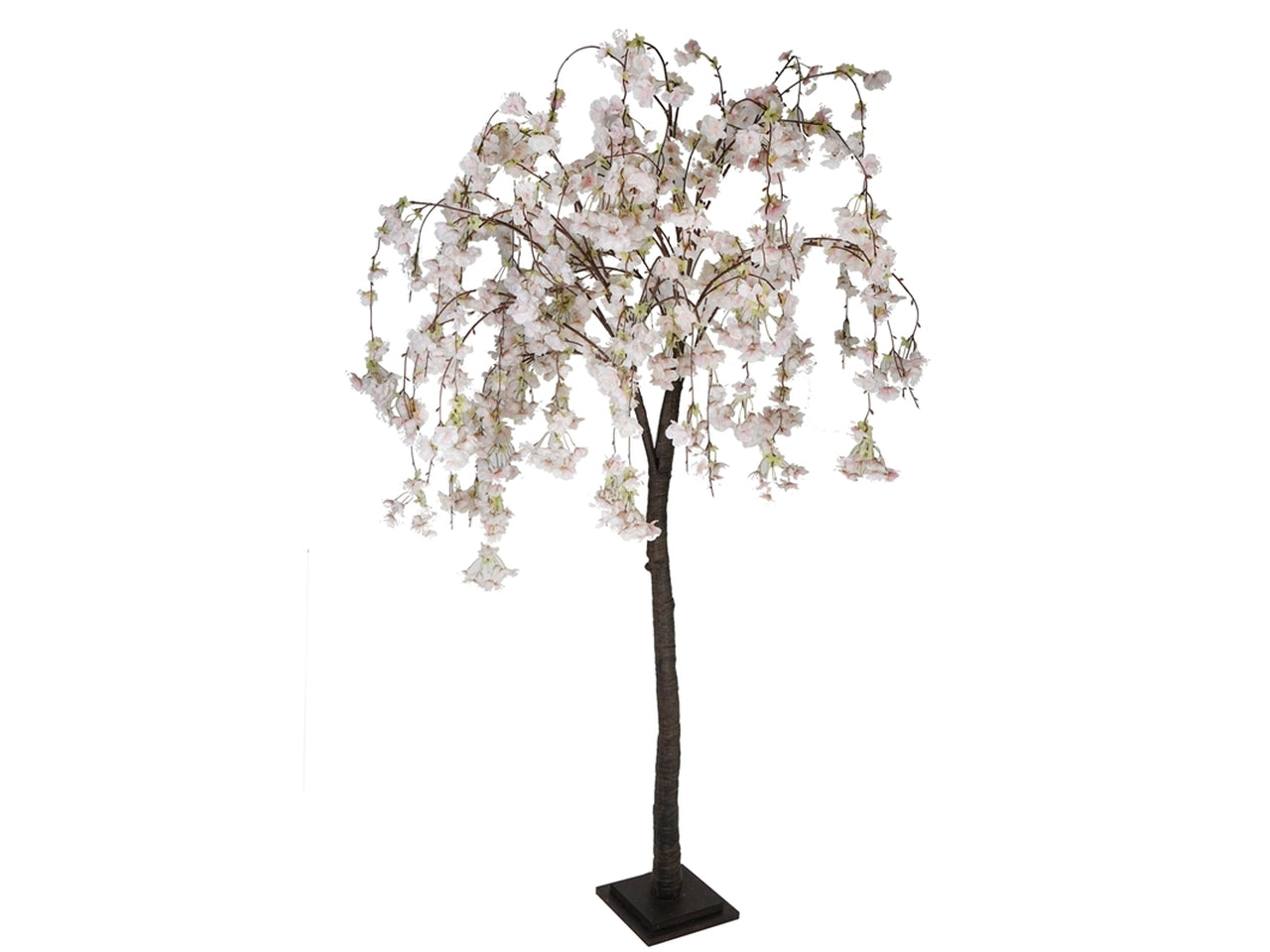 Albero di ciliegio bianco e rosa h.180cm in pvc