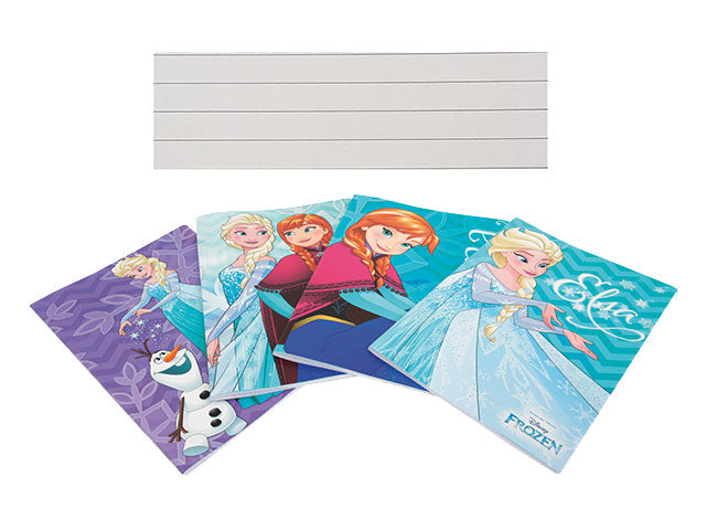 Quaderno Frozen A4 rigatura 1r - la confezione comprende 12 quaderni - assortiti