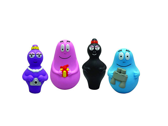 Barbapapa' pers.4 pezzi 8cm bap06000$