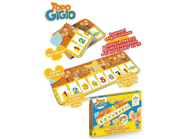 Topo gigio tappeto musicale tpg30000