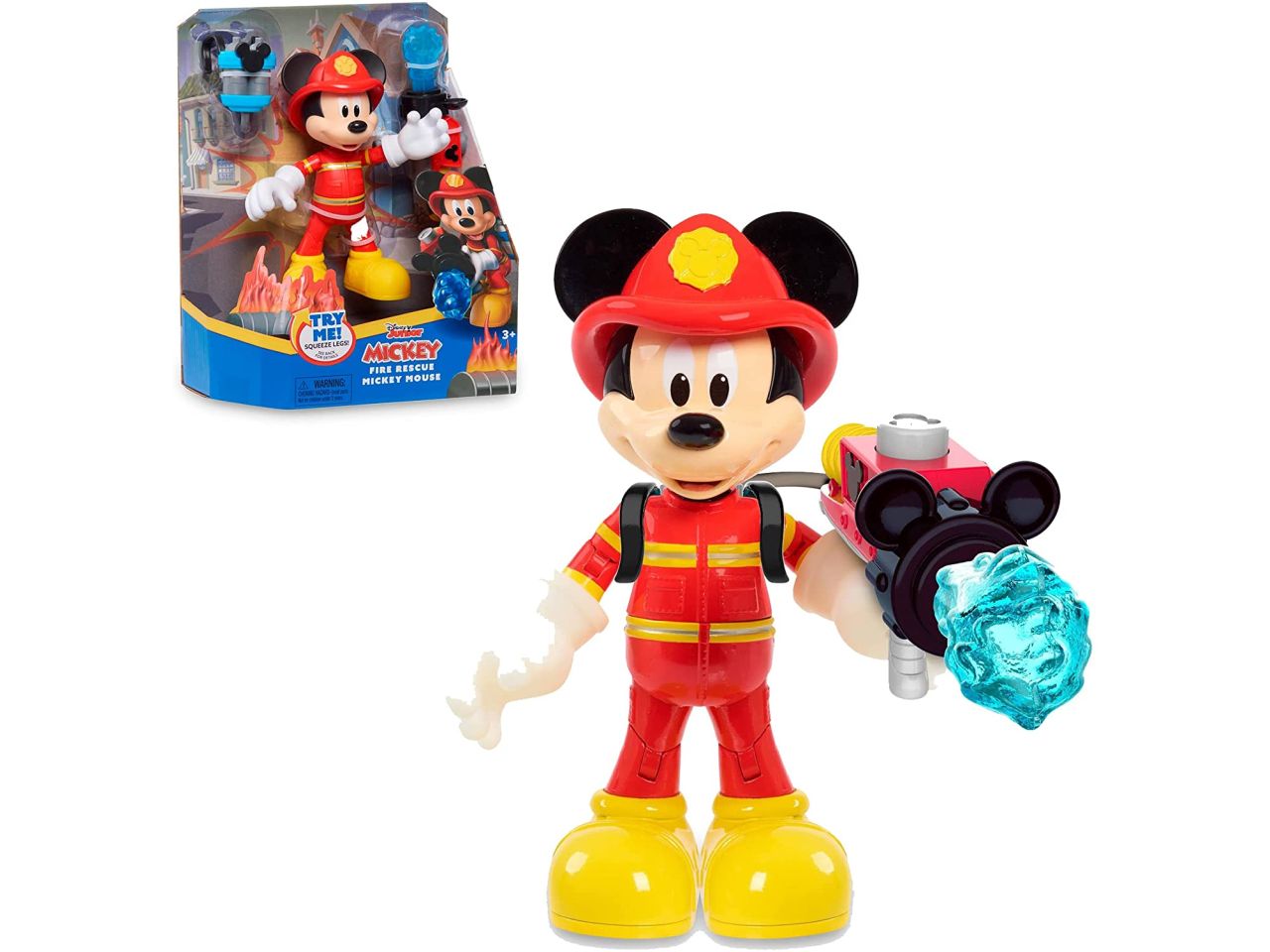 Mickey Mouse Pompiere, giocattolo di 15 cm per bambini -Giochi Preziosi