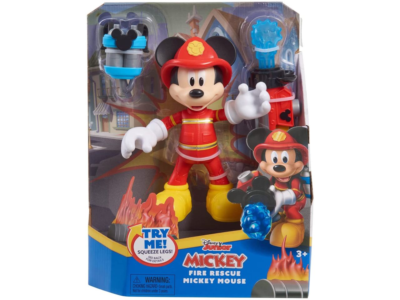 Mickey Mouse Pompiere, giocattolo di 15 cm per bambini -Giochi Preziosi