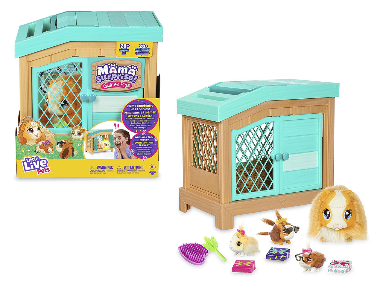 Giochi preziosi live pets mama surprise playset