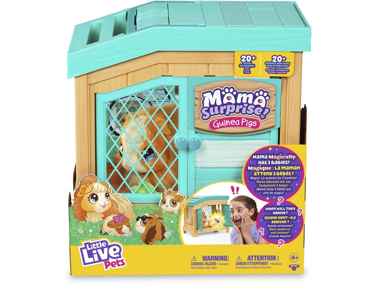 Giochi preziosi live pets mama surprise playset