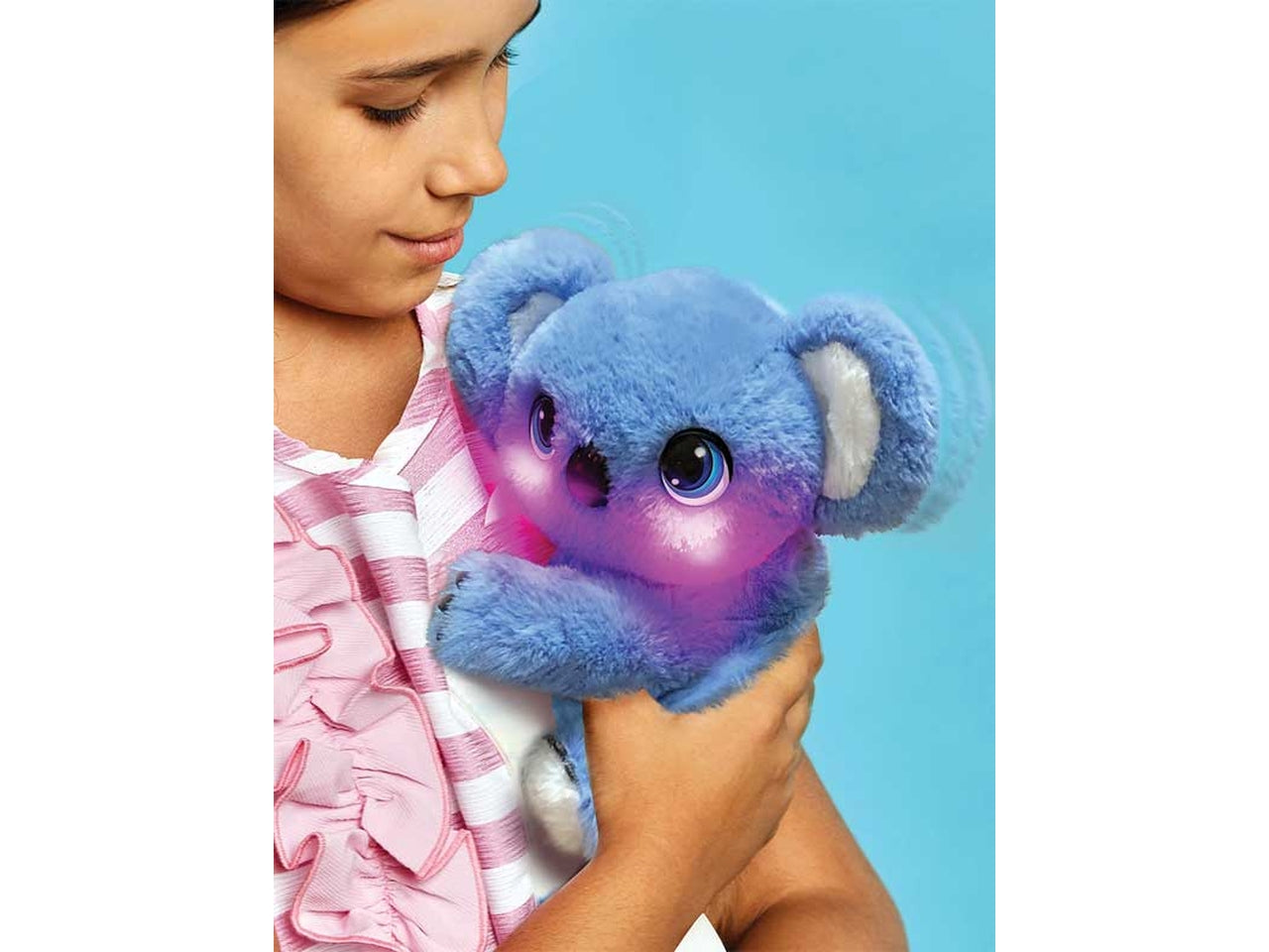 My fuzzy friends sidney il koala peluche con guance luminose e 50 suoni per bambini dai 4+ anni - Giochi Preziosi