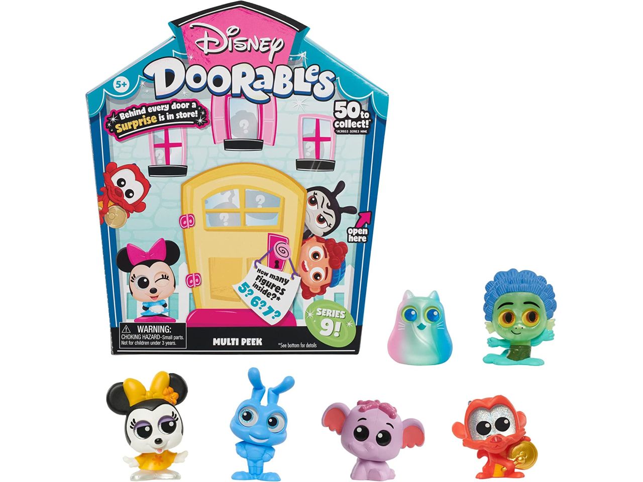 Doorables Disney Pixar, Casa giocattolo con Personaggi da Collezione per bambine 4-6 Anni - Giochi Preziosi