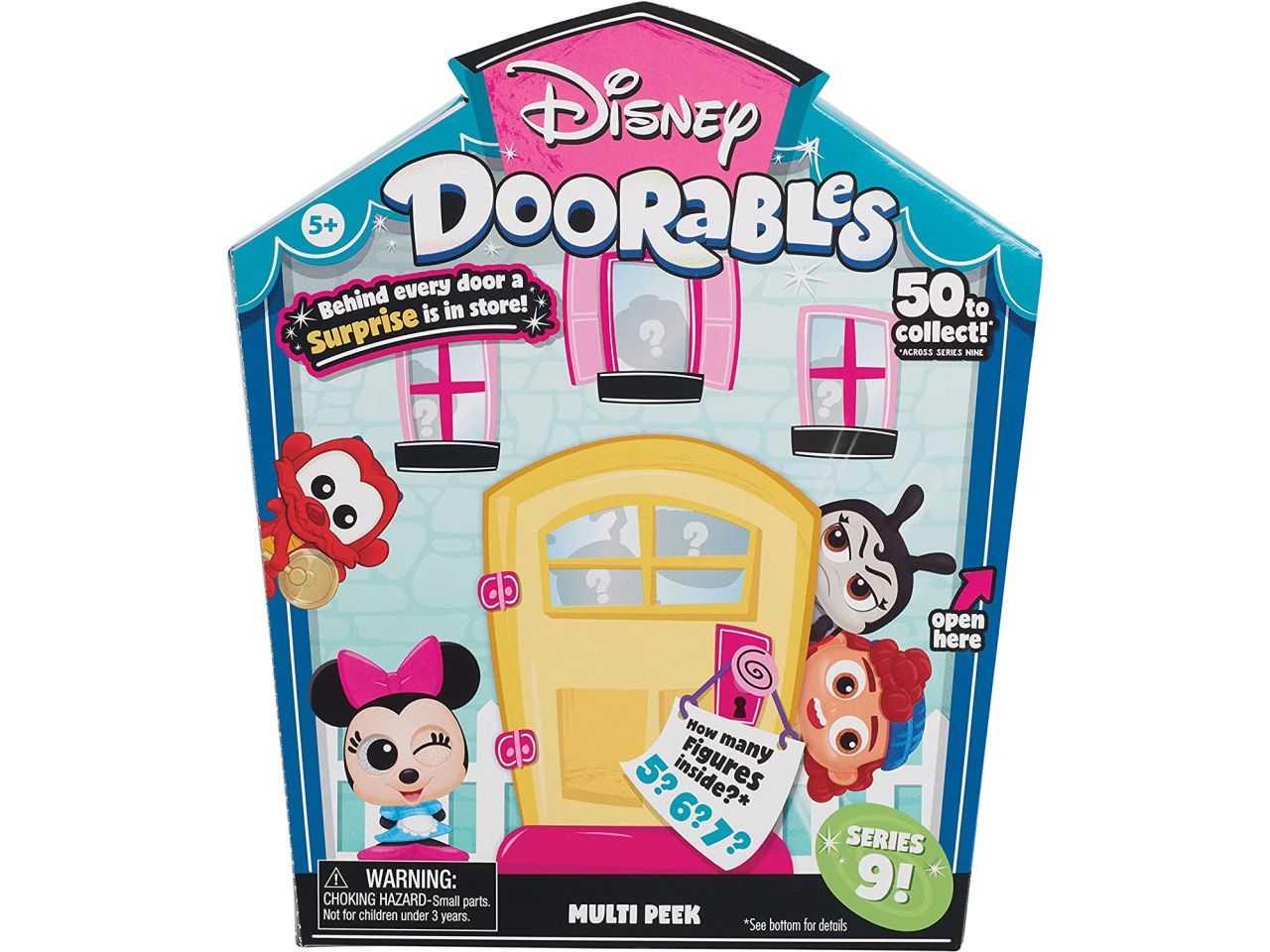 Doorables Disney Pixar, Casa giocattolo con Personaggi da Collezione per bambine 4-6 Anni - Giochi Preziosi