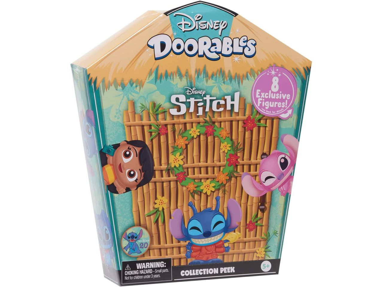 Doorables Stitch, Set Personaggi da Collezione di Lilo & Stitch, per bambini di 4-6 Anni - Giochi Preziosi