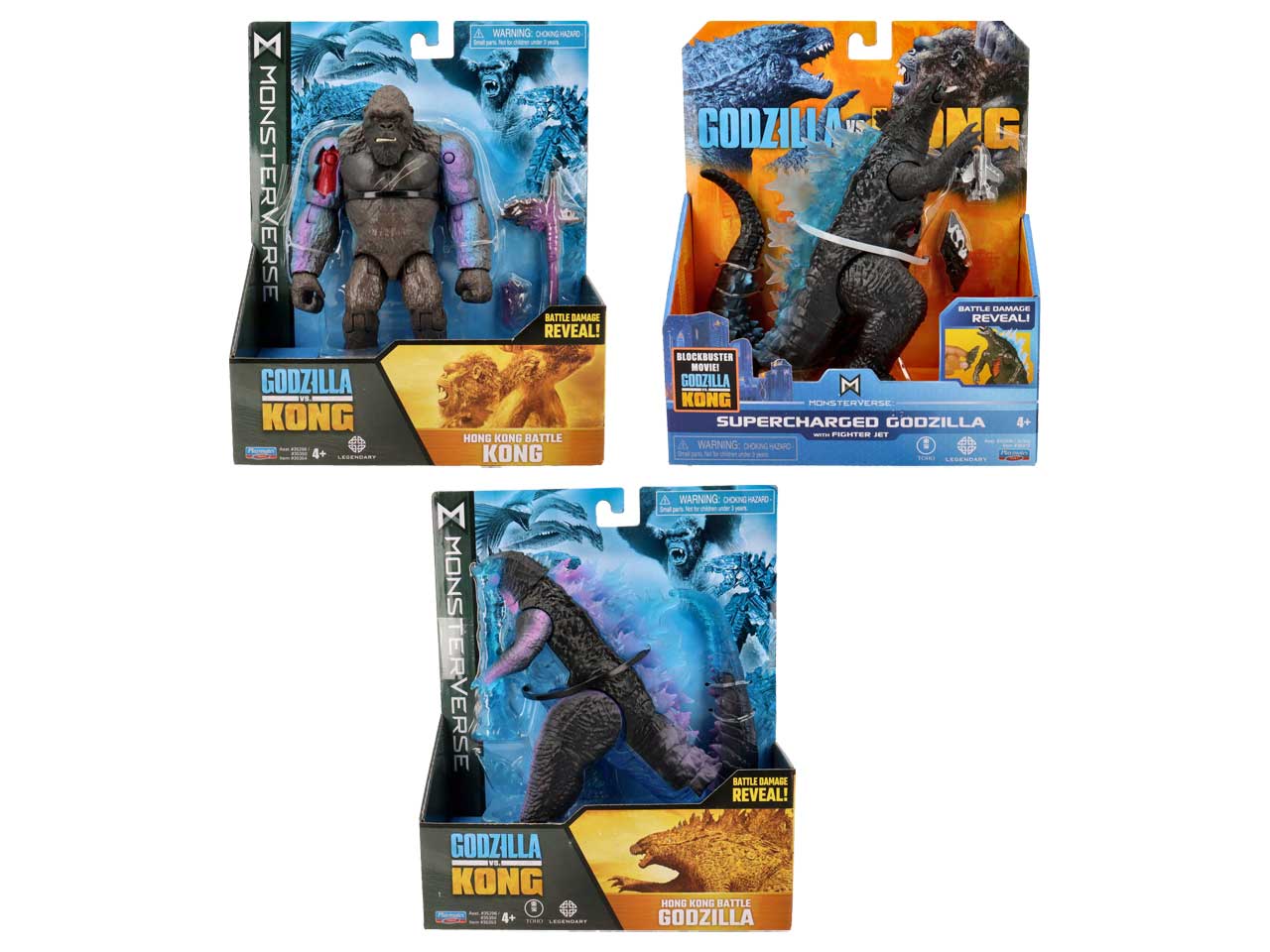 Monsterverse Godzilla Vs Kong Personaggi Base - Giochi Preziosi$