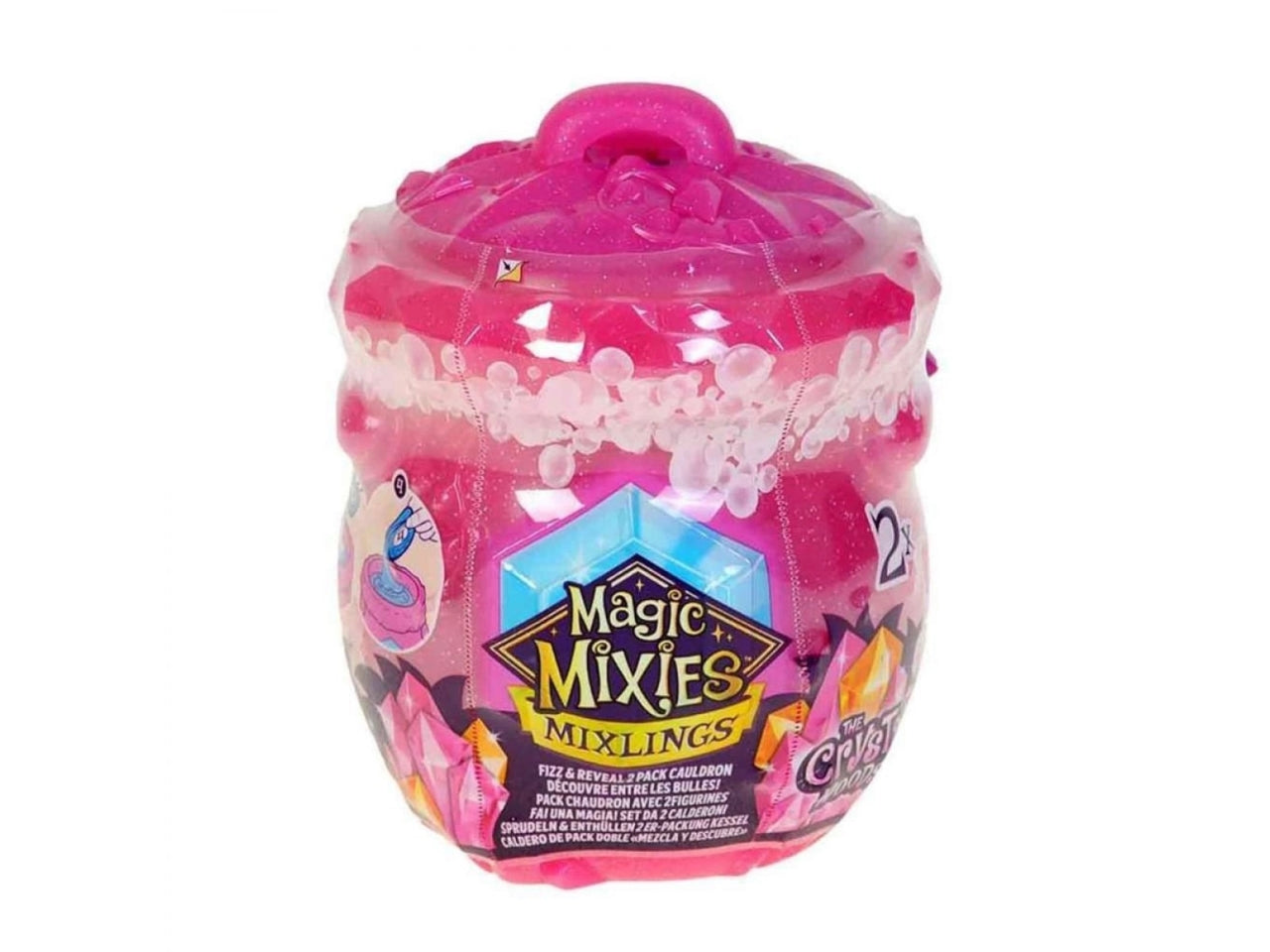 Magix Mixies Mixlings Twin Pack, Calderone Magico Crystal Woods con 2 Personaggi - Giochi Preziosi