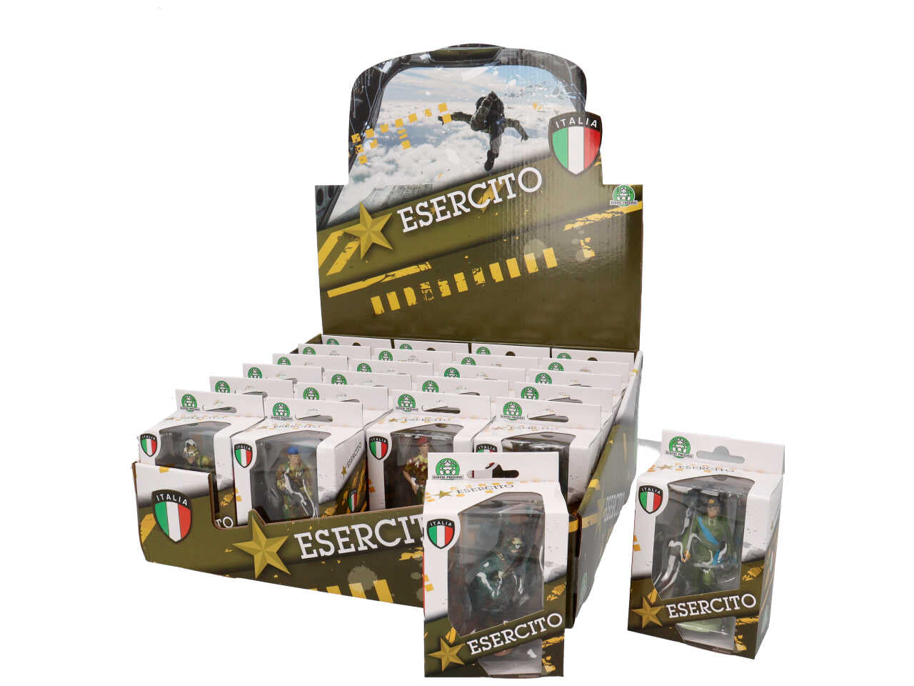 Giochi preziosi esercito italiano soldatini da 8cm modelli assortiti