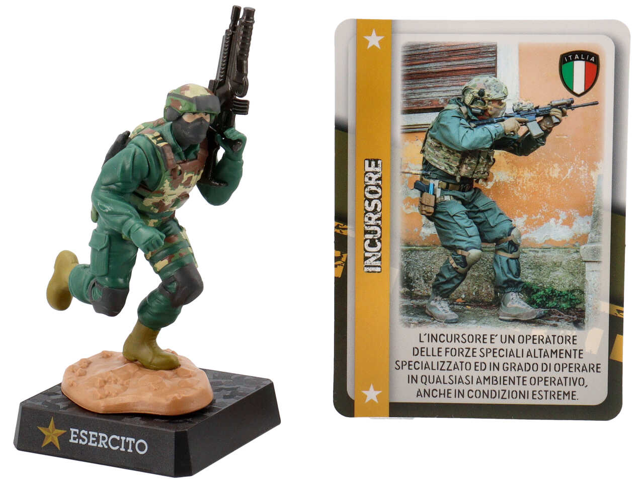 Esercito italiano soldatini da 8cm in modelli assortiti - Giochi preziosi