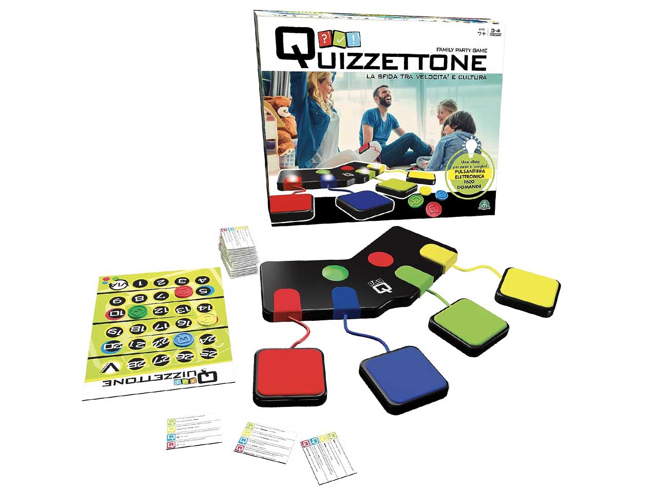 Gioco da Tavolo Interattivo Quizzettone - Giochi Preziosi $