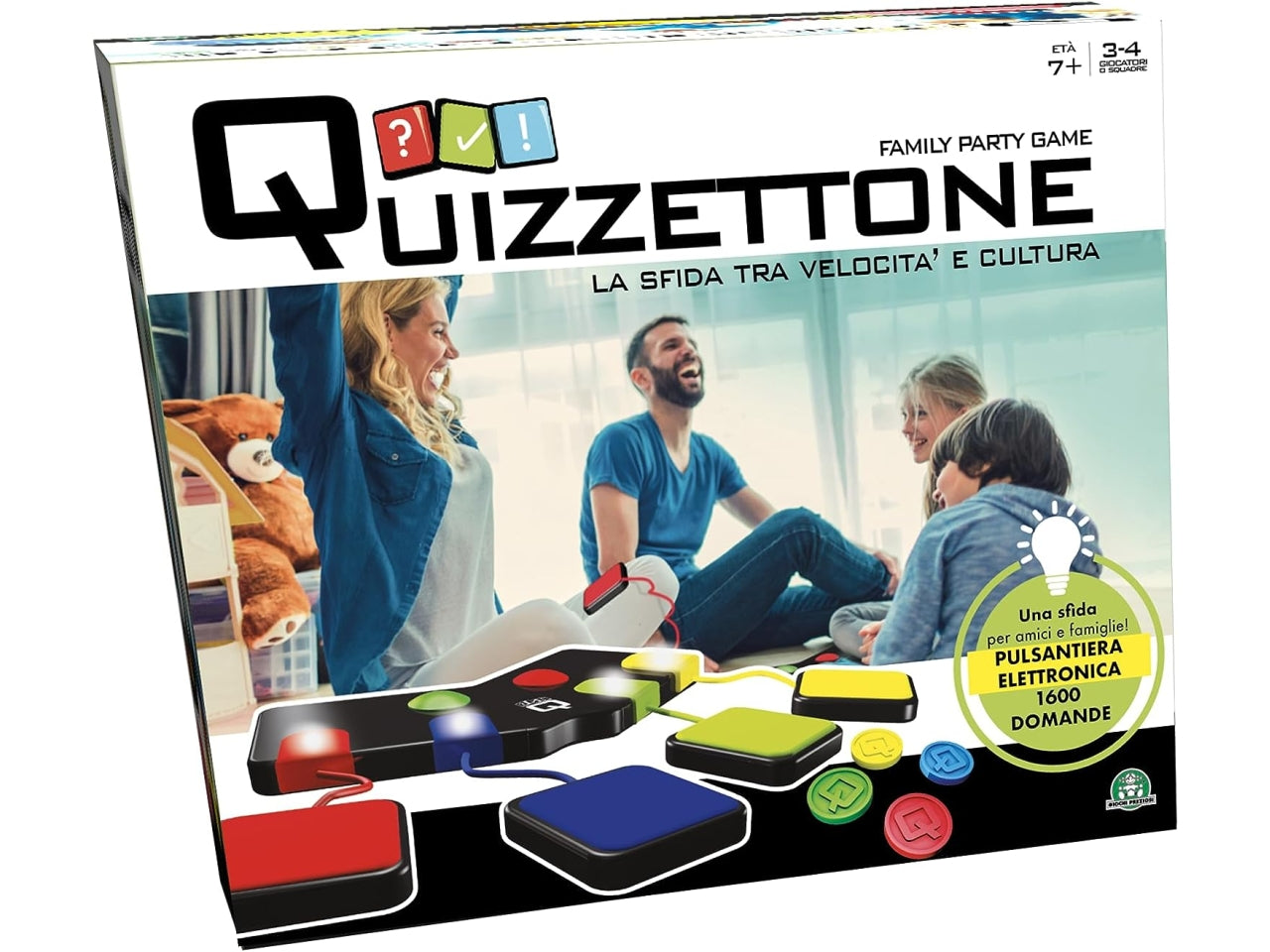 Gioco da Tavolo Interattivo Quizzettone - Giochi Preziosi $