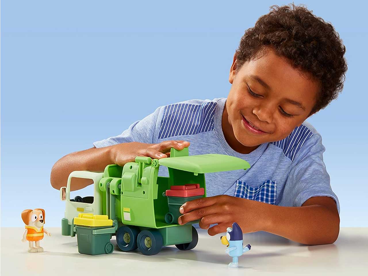 Bluey Camion Spazzatura Giocattolo per bambini - Giochi Preziosi