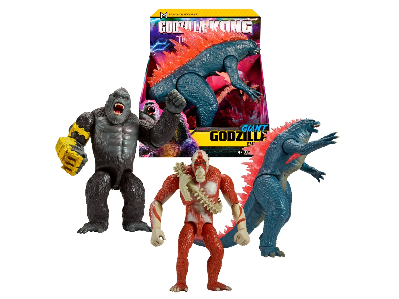 Godzilla x kong - personaggio gigante disponibile in vari assortimenti