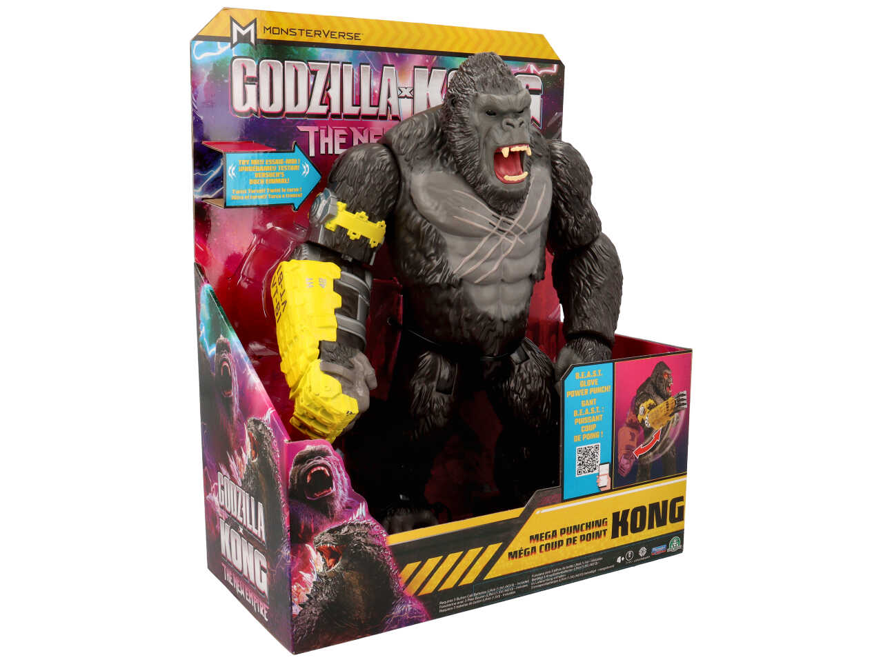 Godzilla x kong mega personaggio deluxe 33cm con funzione - Personaggi alti 35 cm, dettagliatissimi e con funzioni straordinarie! Premendo - Giochi Preziosi