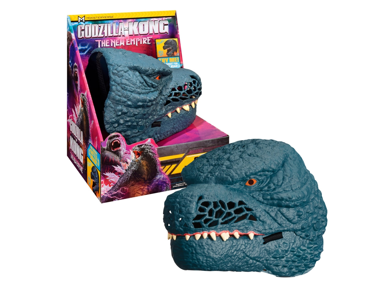 Godzilla x kong - role play maschera godzilla