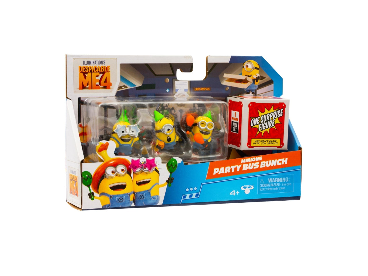 Minions set 4 personaggi da 5cm - Nella confezione da 4 personaggi troverai i tuoi Minions in - Giochi Preziosi