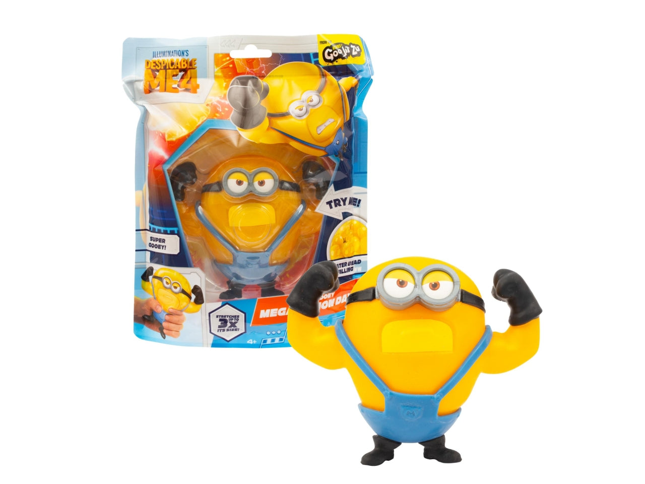 Minions pers squishy dave - Dal Nuovo Film cattivissimo Me 4, Minions Dave alto 15 - Giochi Preziosi