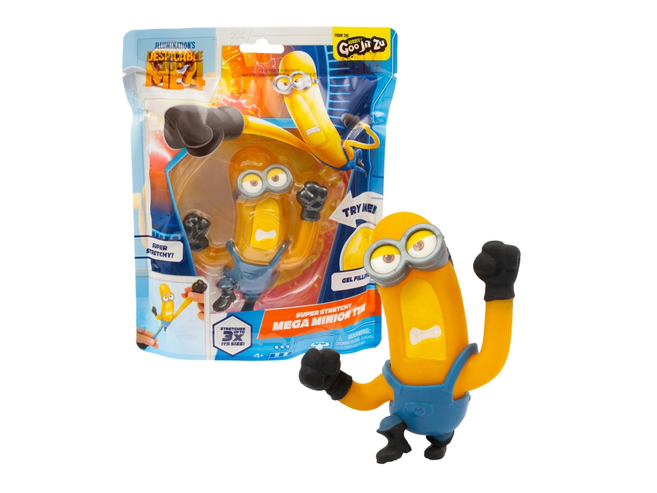 Minions pers strech tim - Dal Nuovo Film cattivissimo Me 4, Minions Tim alto 15 - Giochi Preziosi