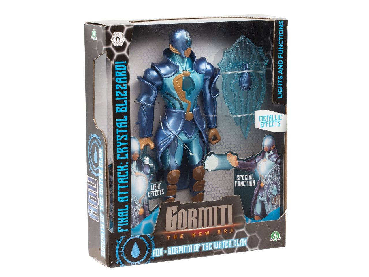 Gormiti the new era gormiti con funzione luce e attacco 27cm - Action figure alte 27 cm articolate e raffiguranti i quattro - Giochi Preziosi