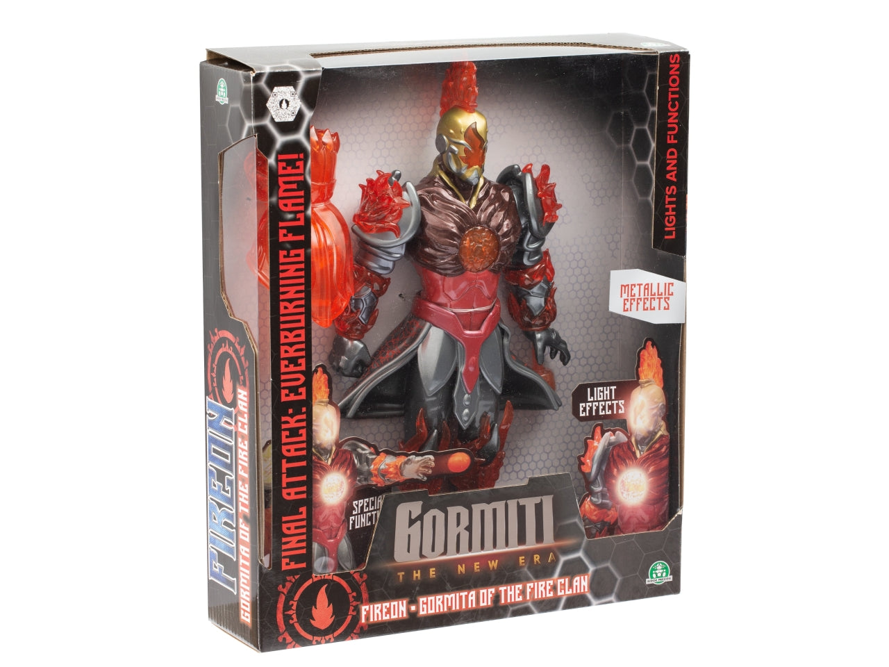 Gormiti the new era gormiti con funzione luce e attacco 27cm - Action figure alte 27 cm articolate e raffiguranti i quattro - Giochi Preziosi