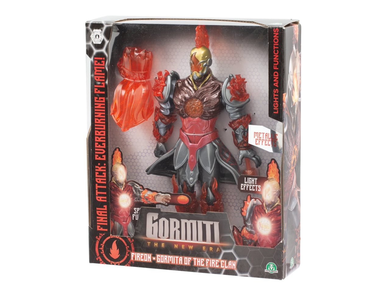 Gormiti the new era gormiti con funzione luce e attacco 27cm - Action figure alte 27 cm articolate e raffiguranti i quattro - Giochi Preziosi