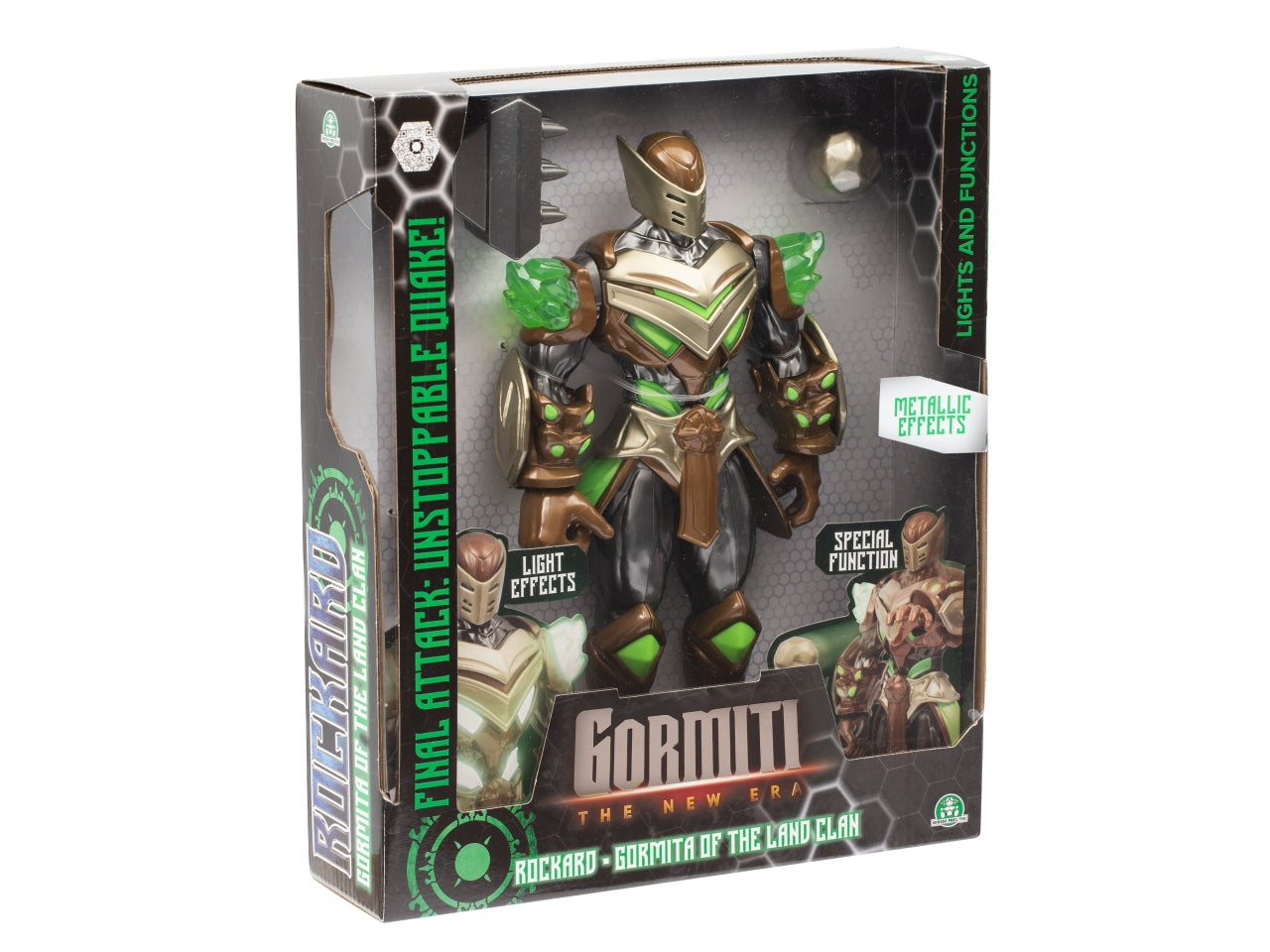 Gormiti the new era gormiti con funzione luce e attacco 27cm - Action figure alte 27 cm articolate e raffiguranti i quattro - Giochi Preziosi