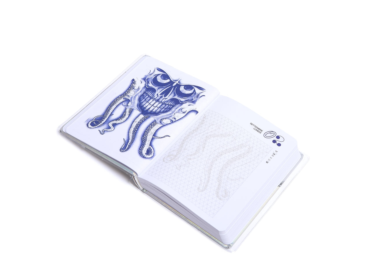 Beyou 24/25 agenda octopus easy nero, multicolor, Made in Italy - Giochi Preziosi