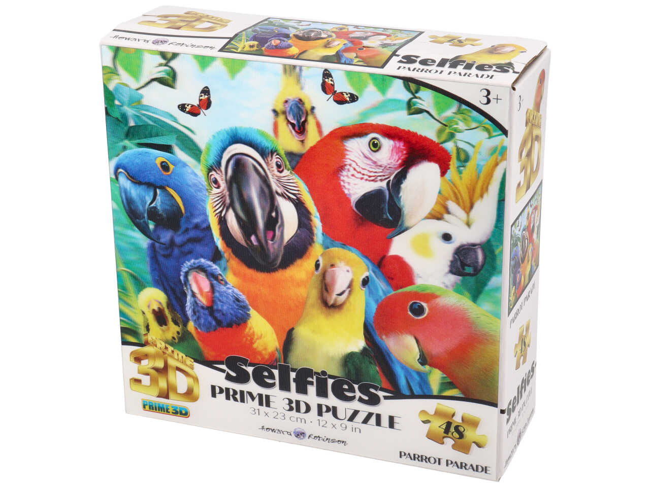 Puzzle 48 pezzi parrot paradise selfie per bambini dai 3 anni in su | Giochi Preziosi