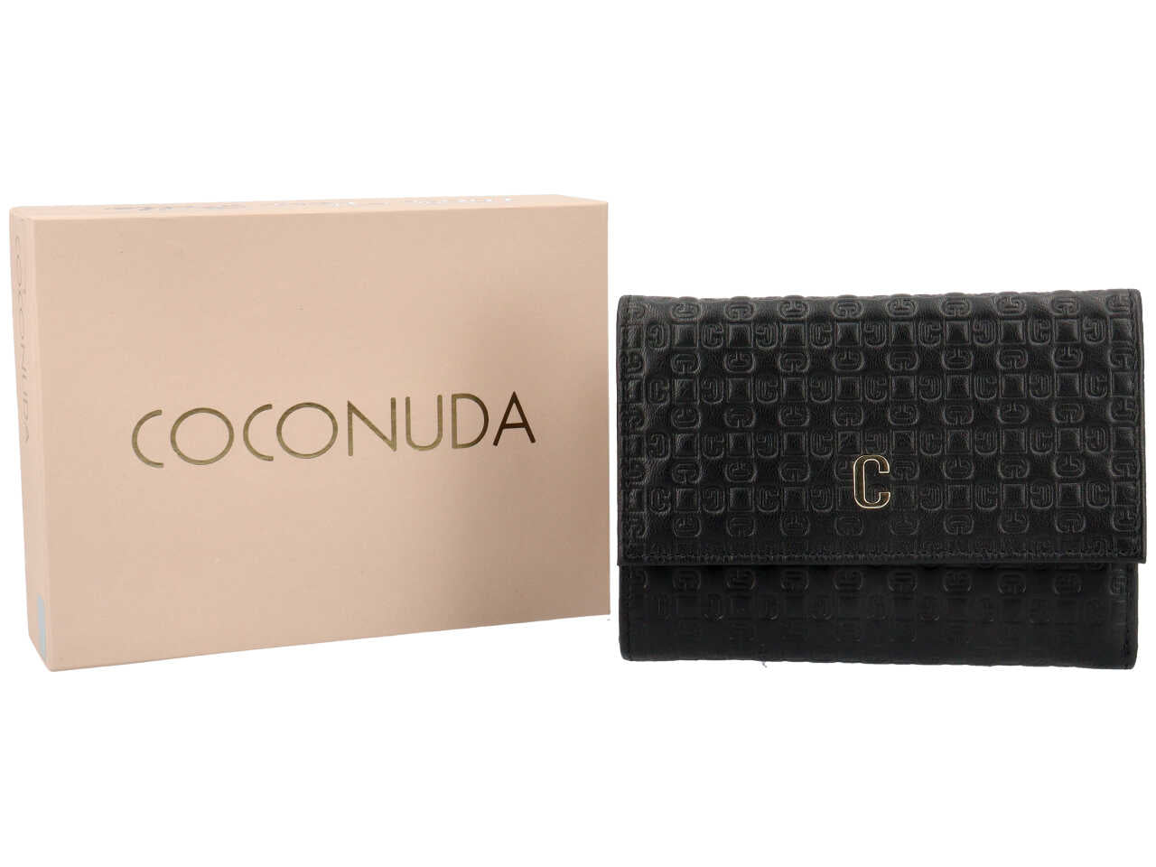 Portafoglio donna coconuda nero