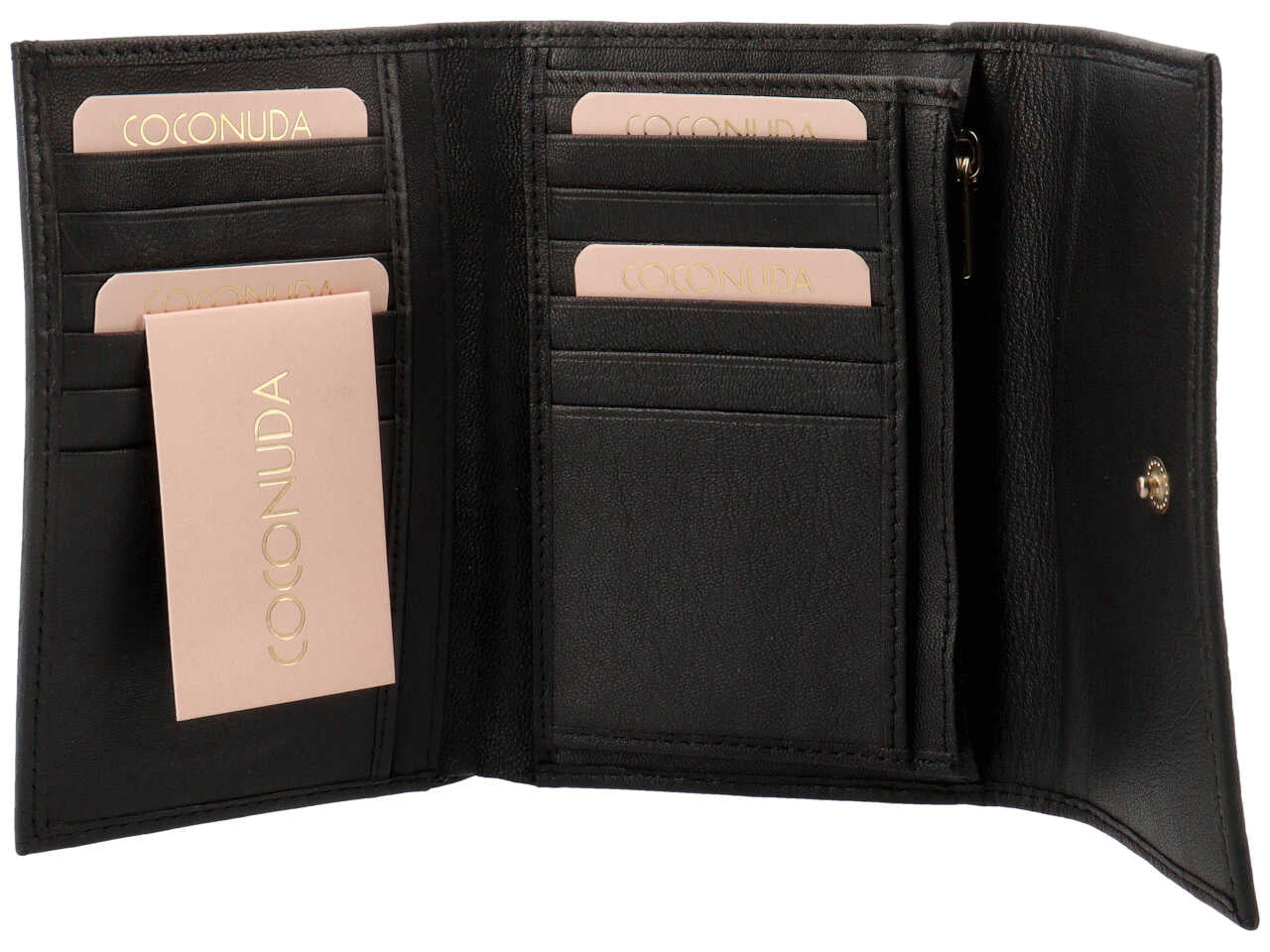 Portafoglio donna coconuda nero