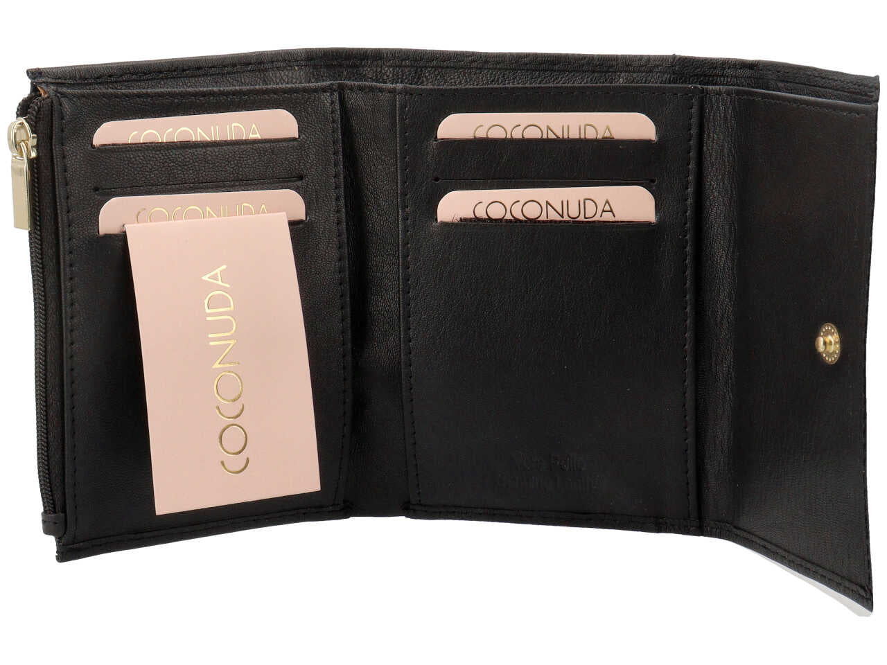 Portafoglio donna coconuda nero