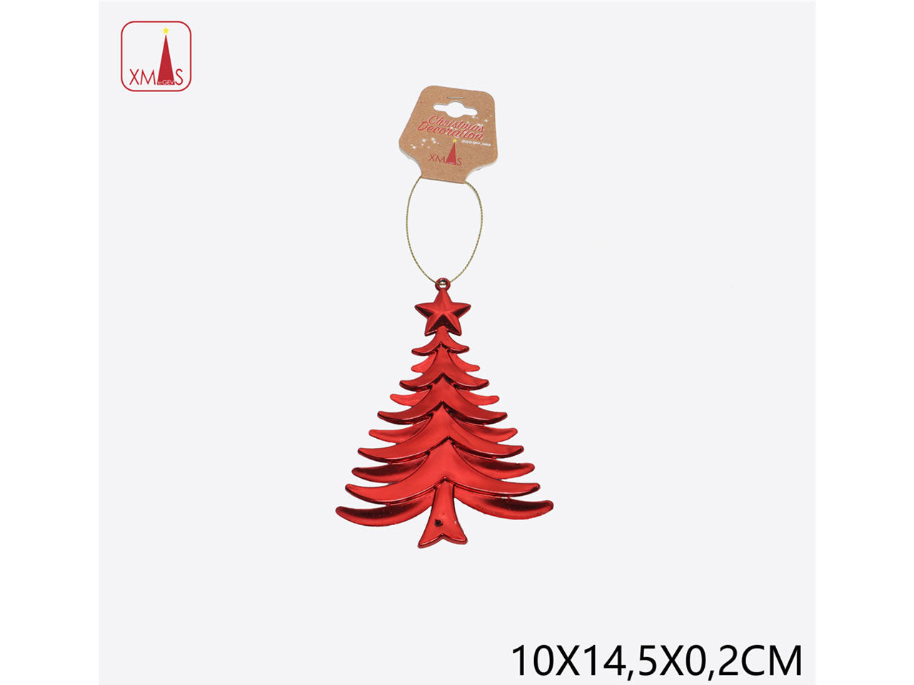 Pendente albero 10x14,5x0,2cm