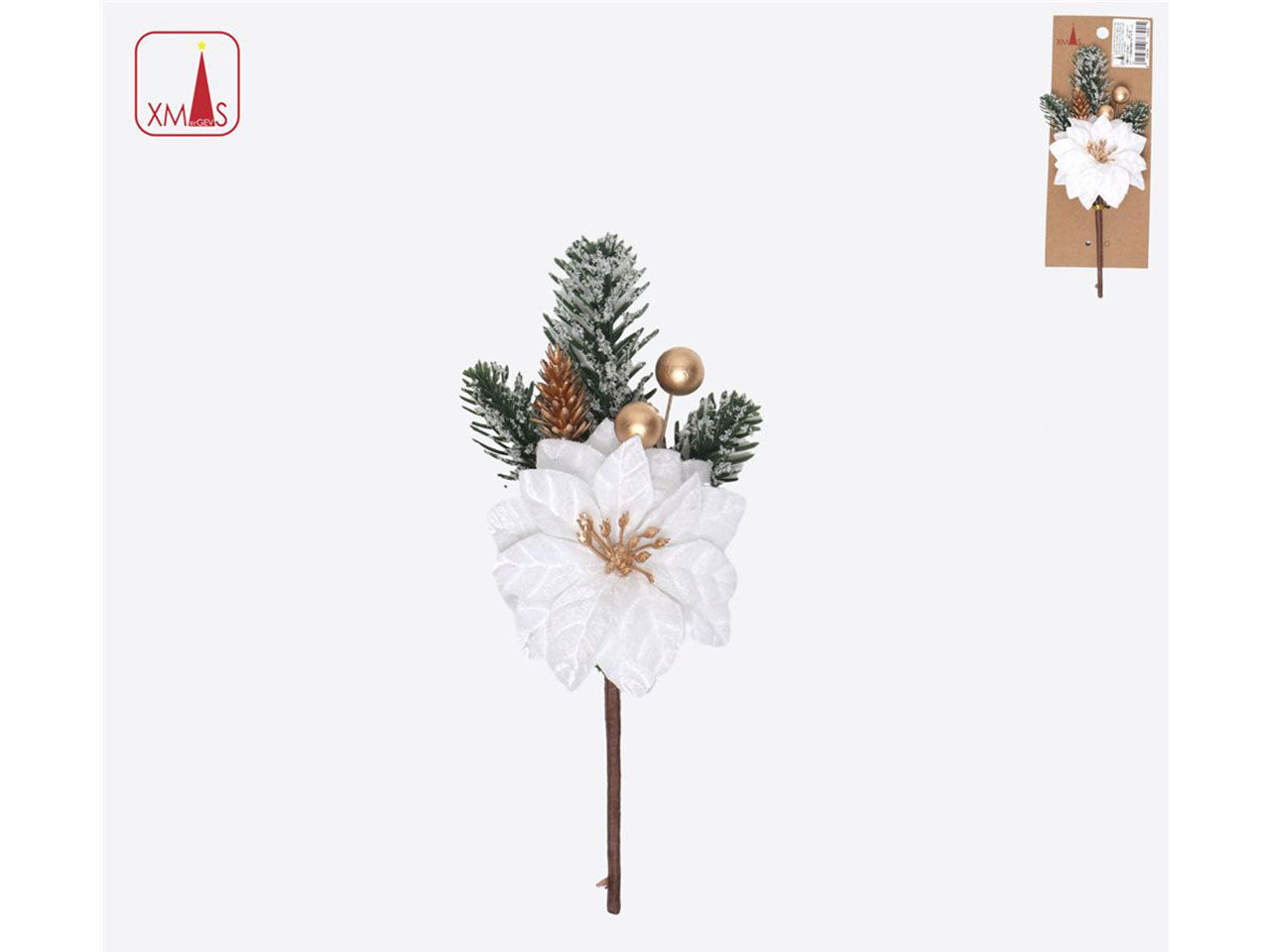 Fiore artificiale d.8xl.20cm