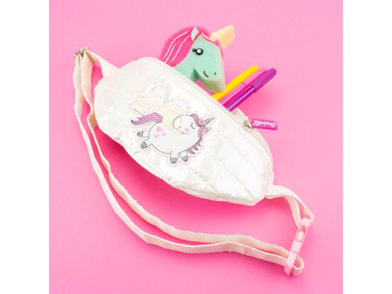 Girabrilla puffer waist bag
