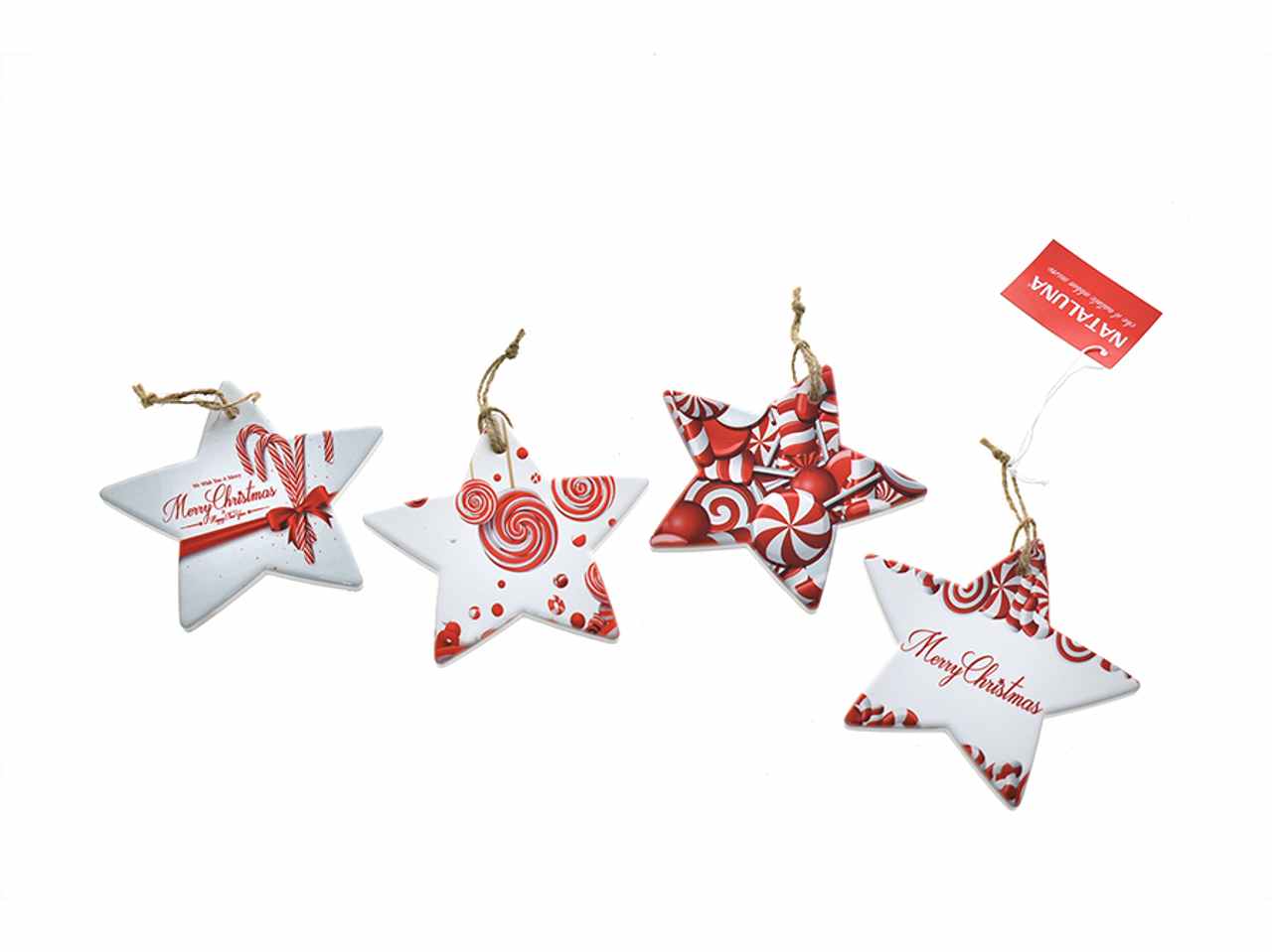 Sotto caffettiera ceramica a forma di stella