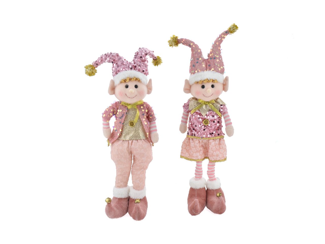 Elfo boy&girl in 2 assortimenti 46cm colore rosa