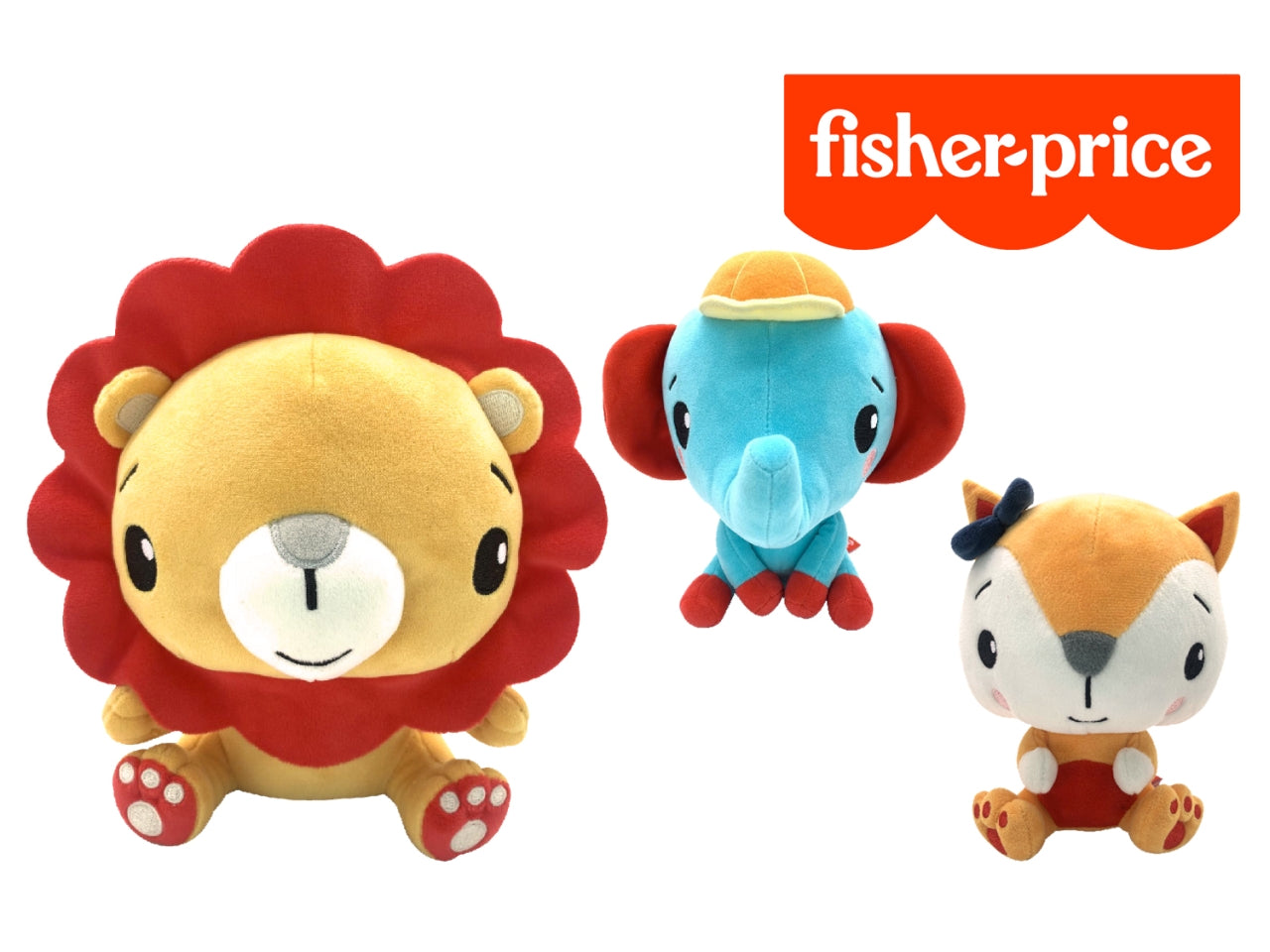 Fisher price amici della natura peluche disponibile in 3 assortimenti